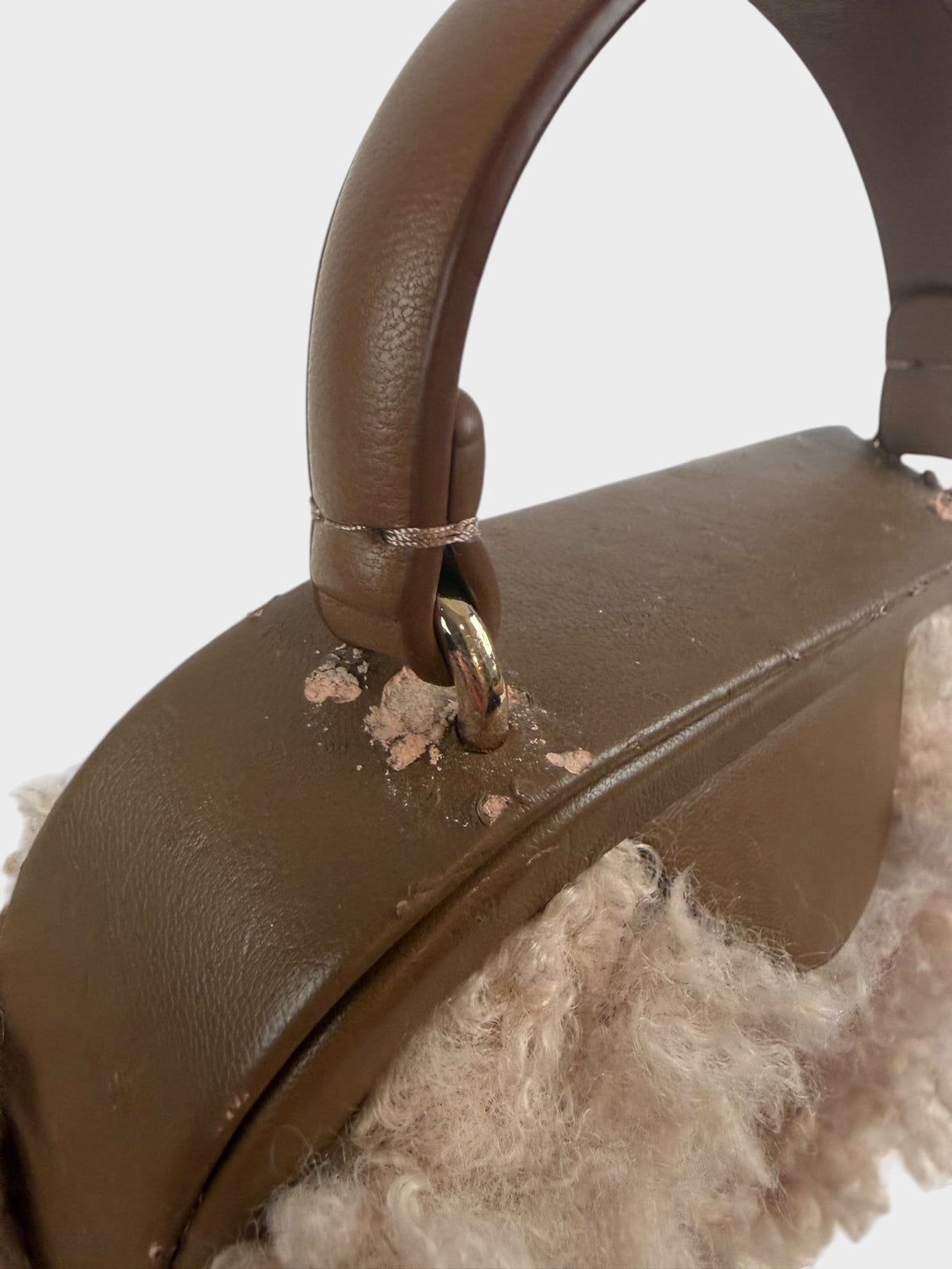 Zara Faux Sheepskin Bag