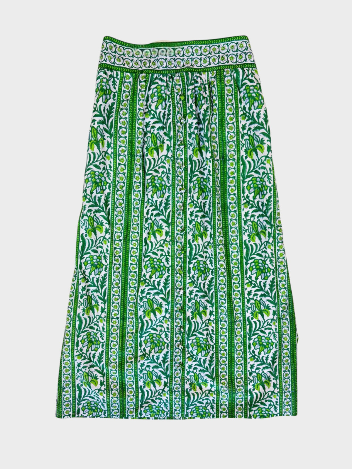 Pink City Prints Skirt, Size S