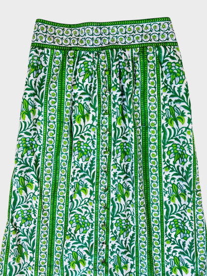 Pink City Prints Skirt, Size S
