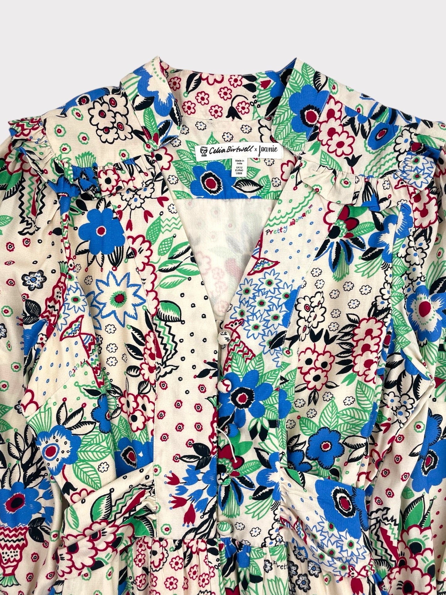 Celia Birtwell X Joanie Dress, Size 12