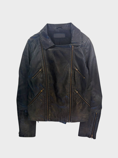 Kookai Leather Jacket, Size 36