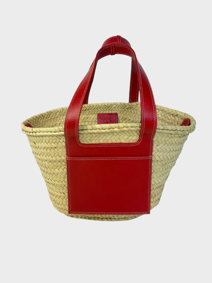Le Papillon Vert Basket bag