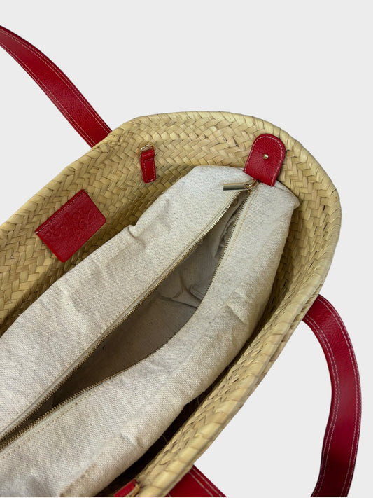 Le Papillon Vert Basket bag