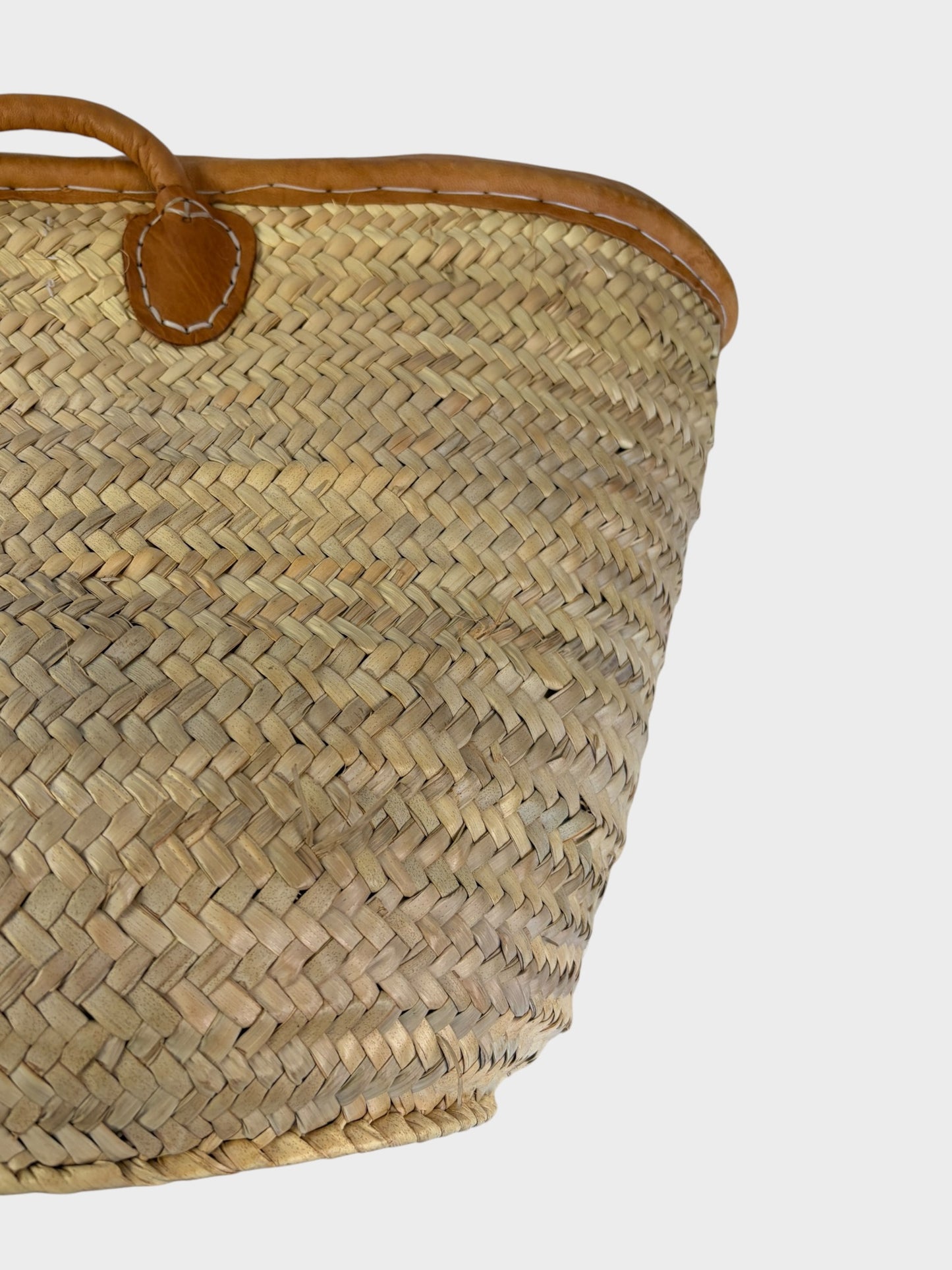 Le Papillon Vert Basket Bag