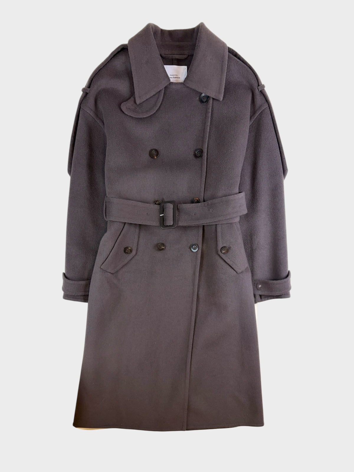 Fabrique Designed By Manu Santos Wool and Cashmere Coat, Size S. Fits a size 10 fine too