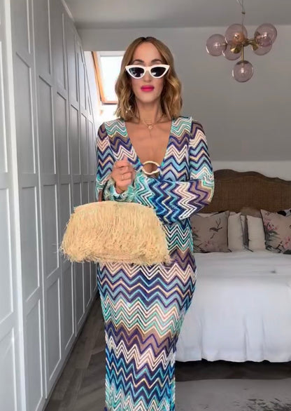 South Beach x Misha Grimes Crochet Dress, Fits a Size 8 or 10