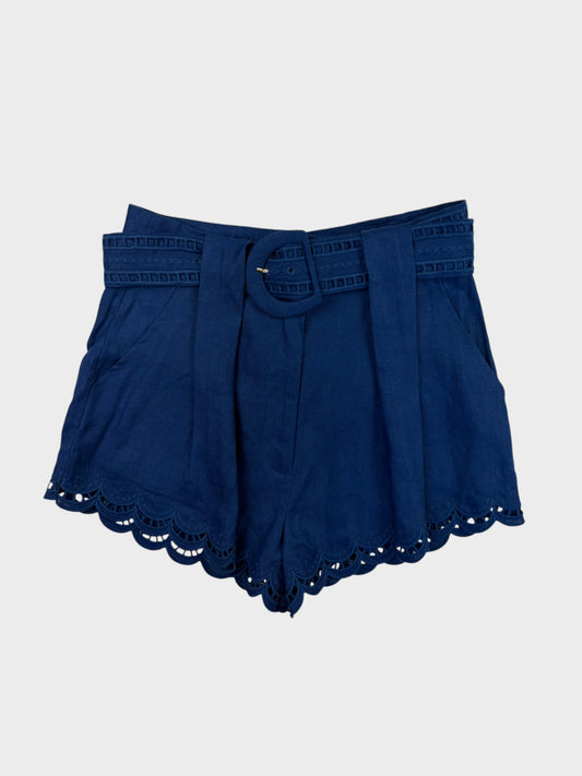 Farm Rio Linen Shorts, Size S