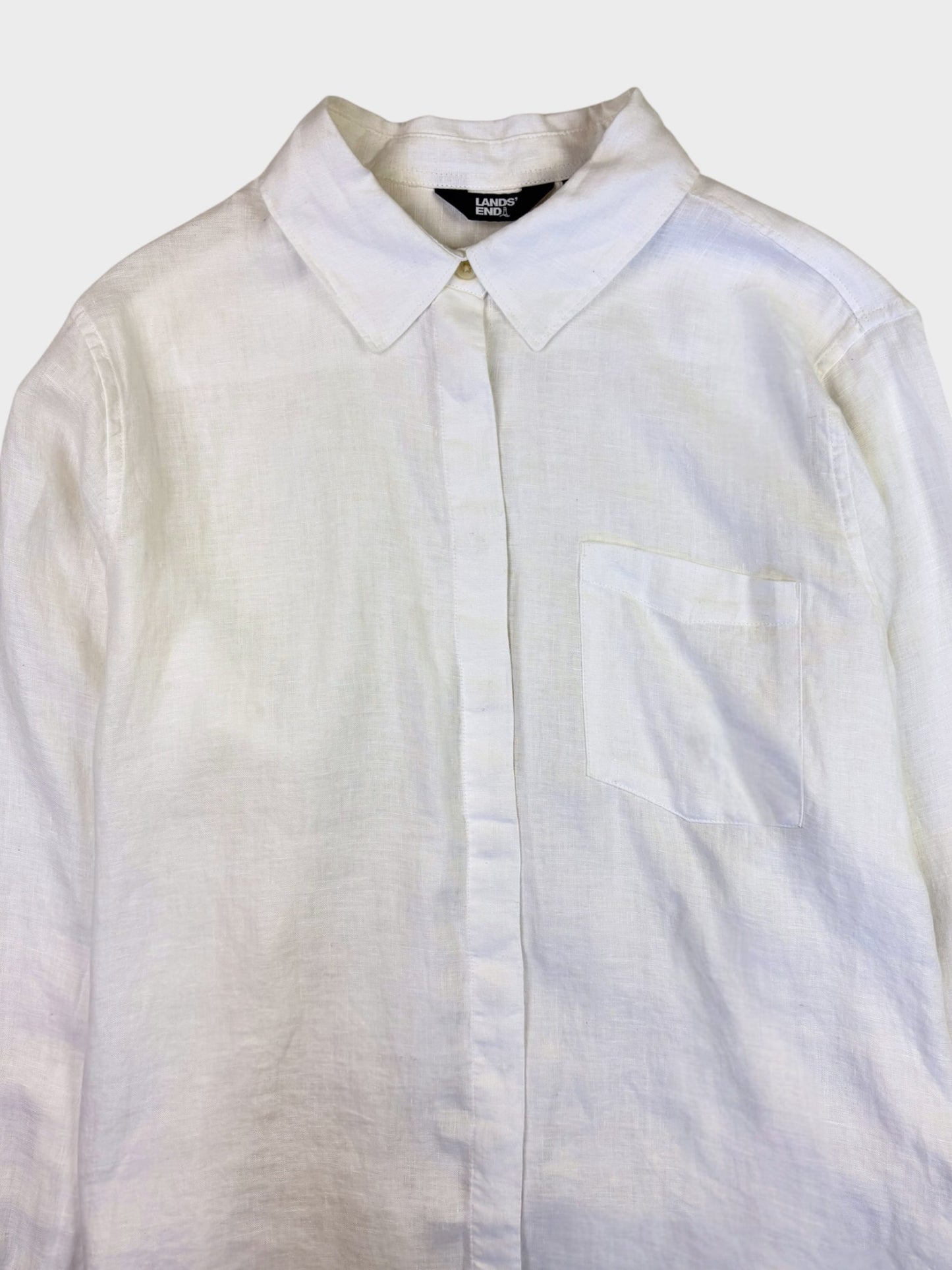 Lands' End Linen Shirt, Size M & L available