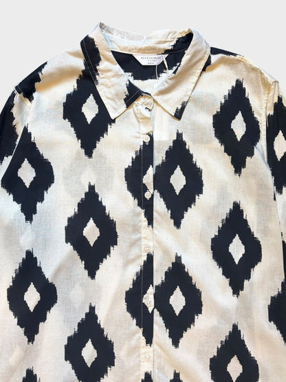 Accessorize Linen Blend Shirt,Fits oversized on a 12 or 14