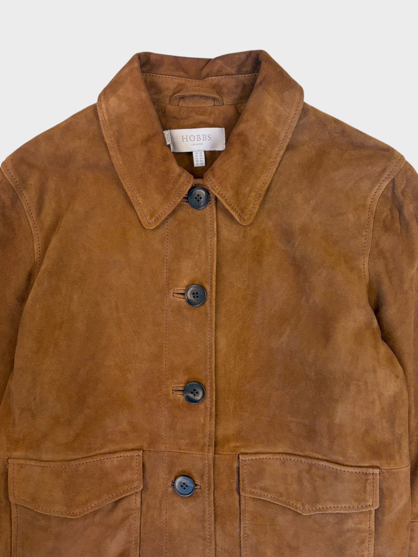 Hobbs Suede Jacket, Size 14