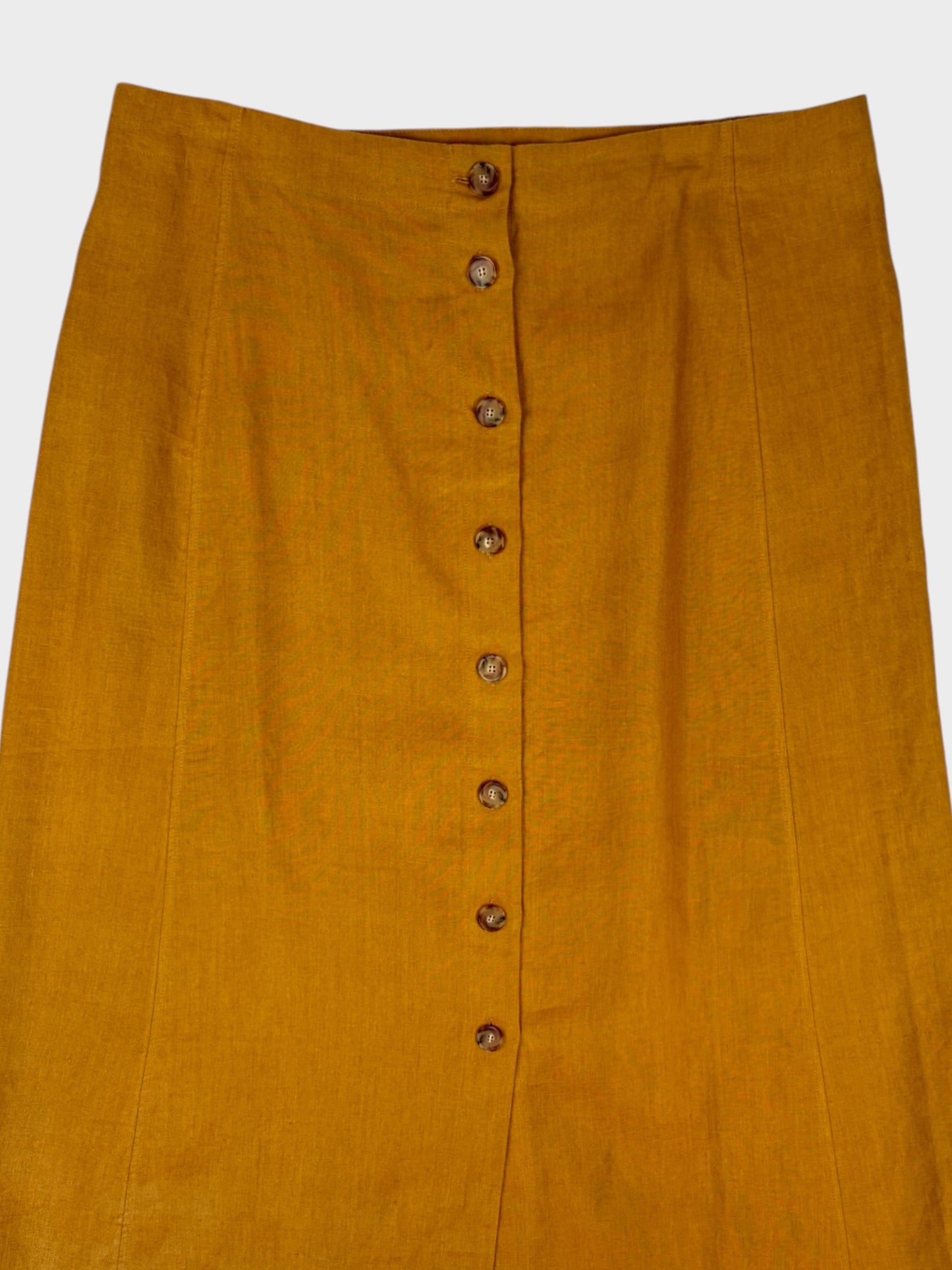 Sezane Linen Skirt, Size 42