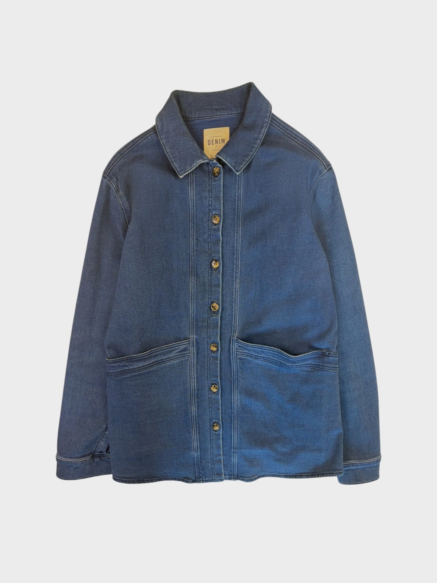 Sezane Will Denim Jacket, Size L