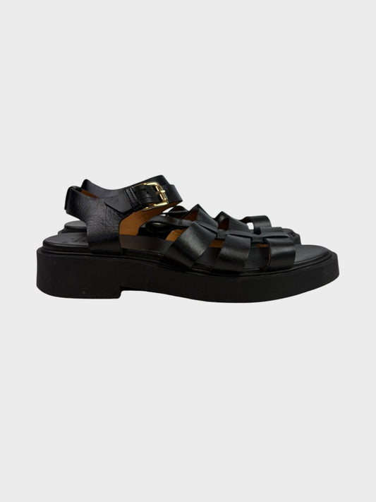 Sezane Sandals, Size 40