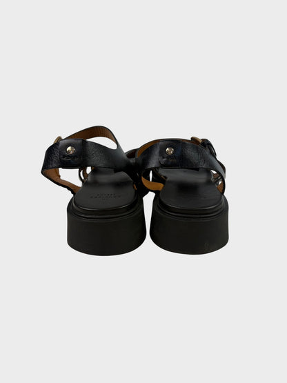 Sezane Sandals, Size 40