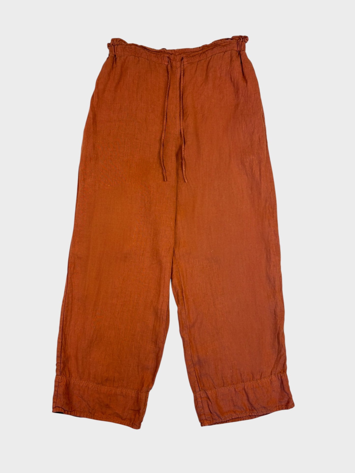Toast Linen Trousers, Size M