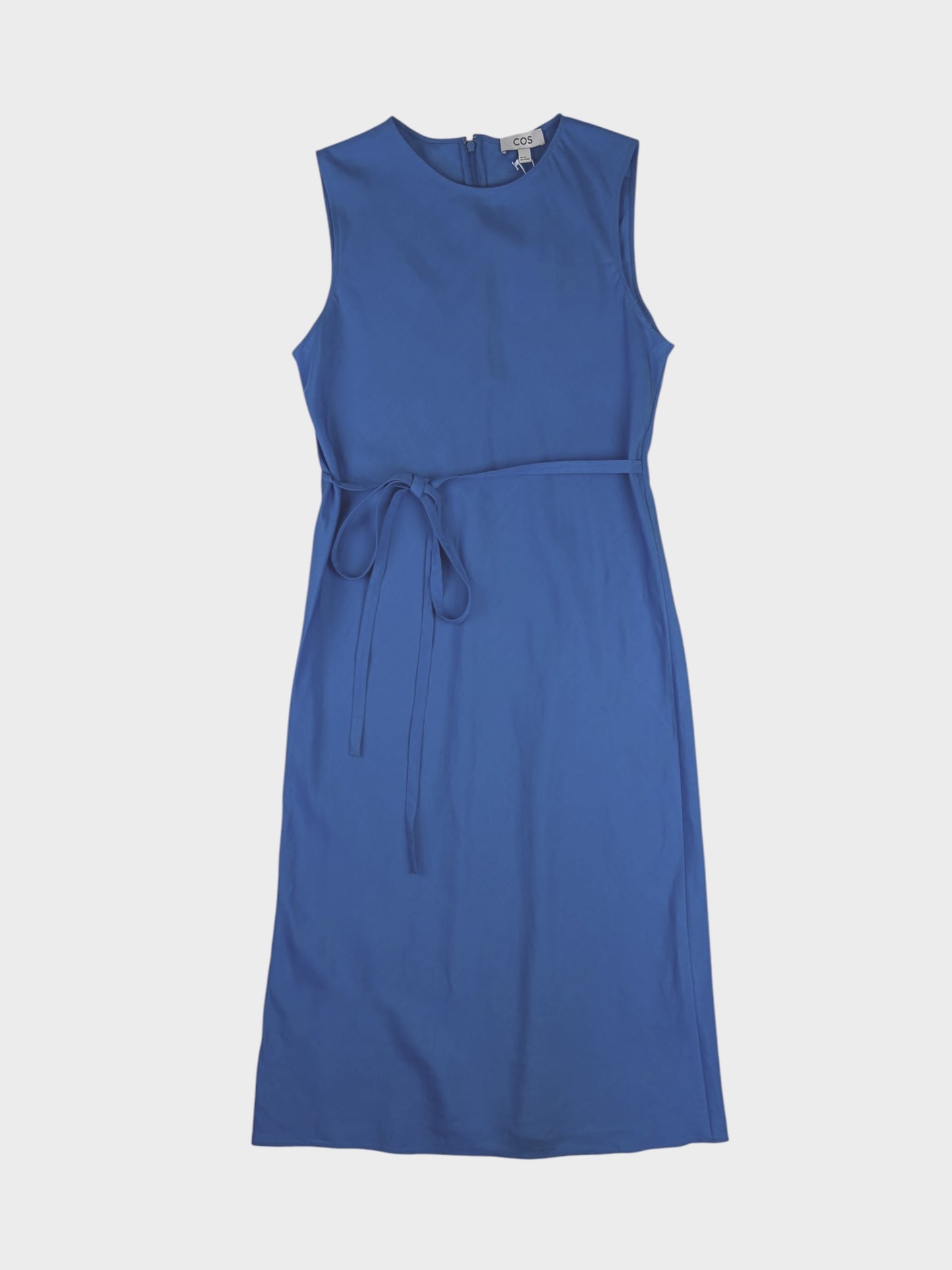 Cos Linen Blend Dress, Size 42, fits a Size 12
