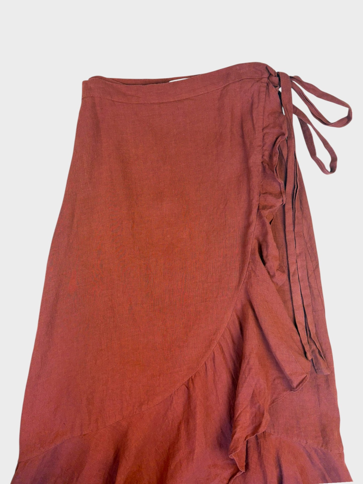 Arkitaip Linen Skirt, Size L