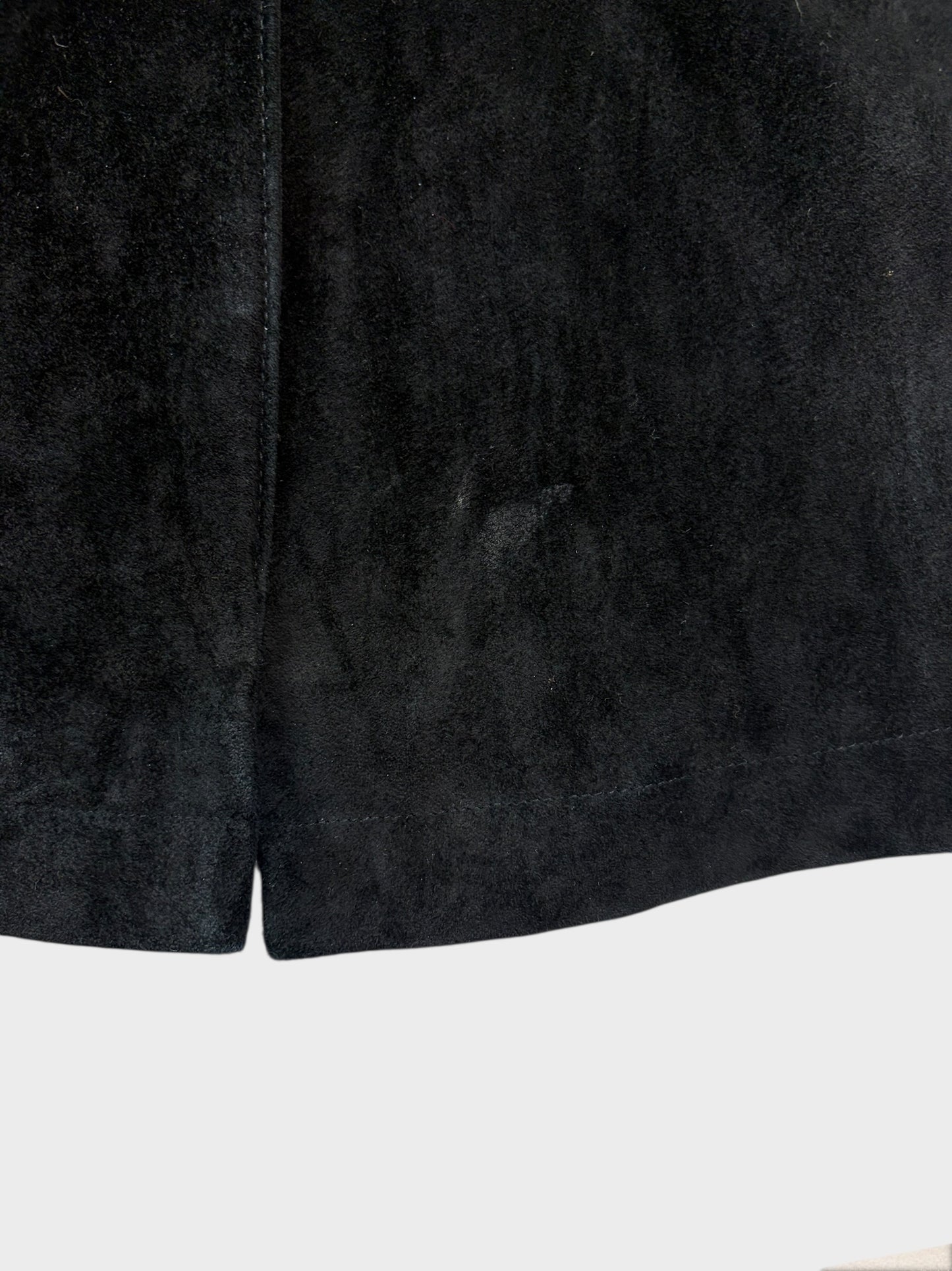 Oasis Suede and Shearling Coat, Size 10. Fits a size 8 or 10