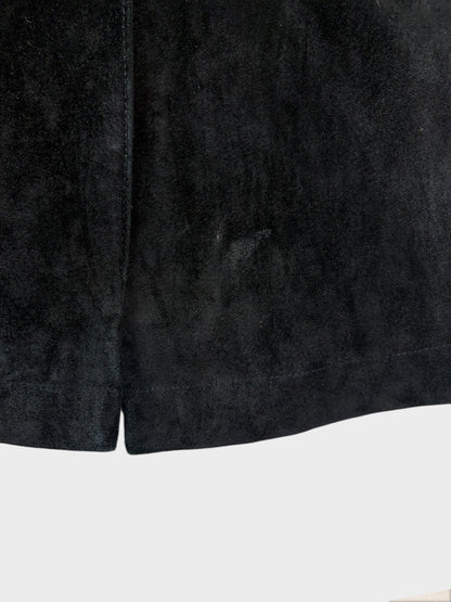 Oasis Suede and Shearling Coat, Size 10. Fits a size 8 or 10