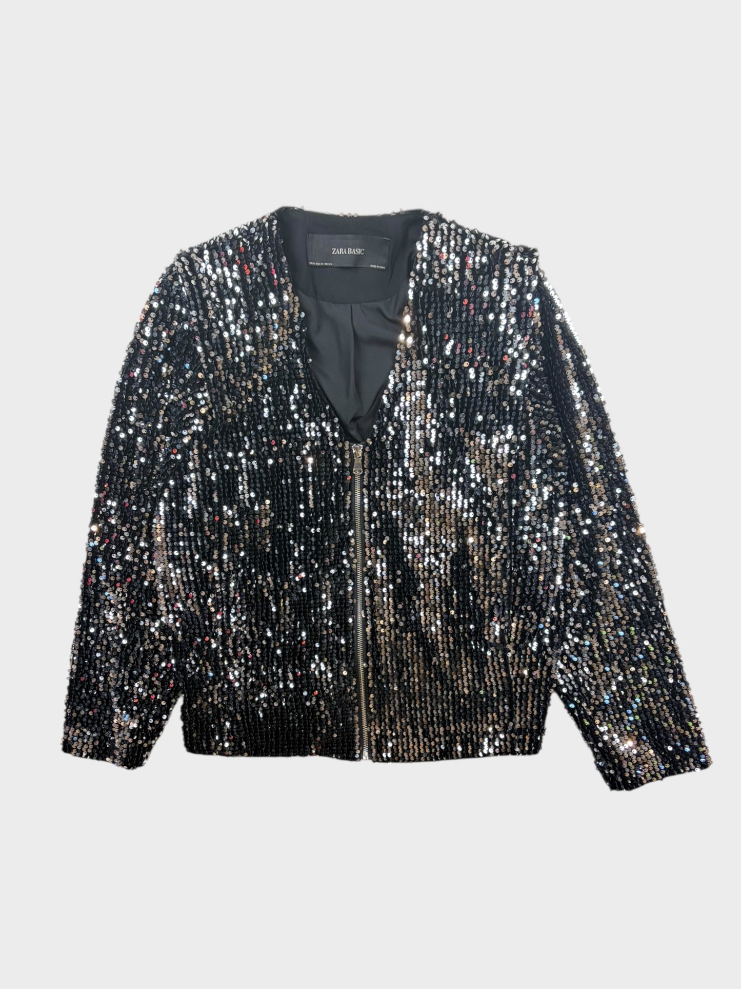 Zara Sequin Jacket, Size XS