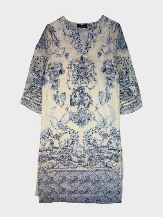 Rich Radi Q's Silk Dress, Size M