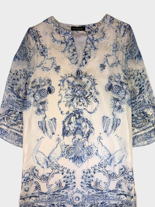 Rich Radi Q's Silk Dress, Size M