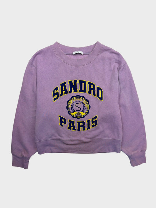 Sandro Sweatshirt, Size 3, fits a Size 10 or 12