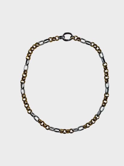 The 8th Jewellery Mixed Metal Necklace
