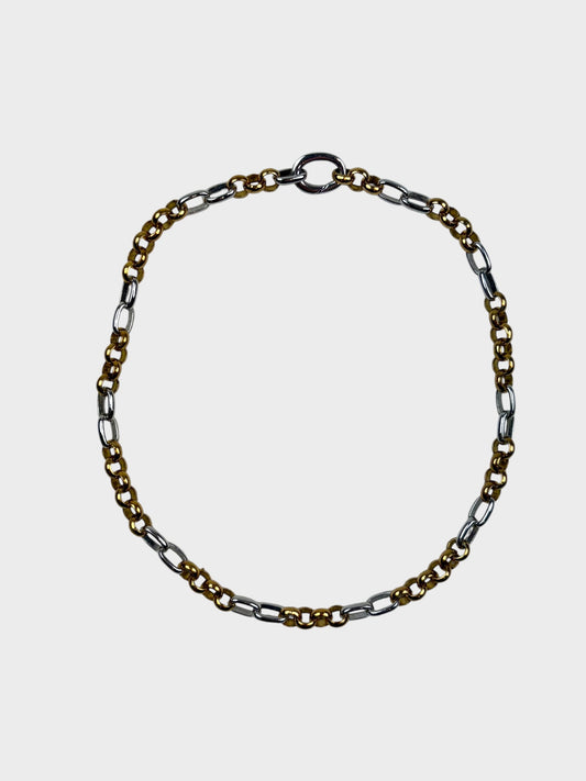 The 8th Jewellery Mixed Metal Necklace