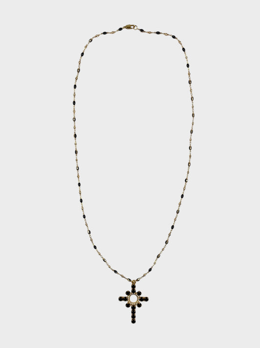Beaded Cross Necklace