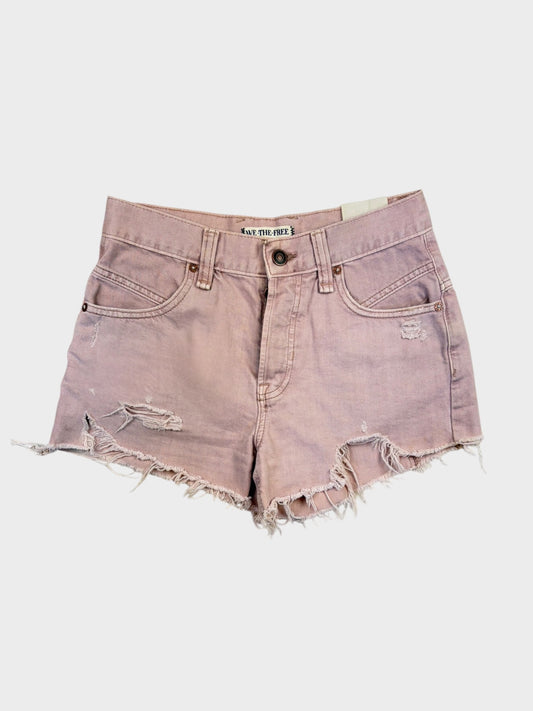 Free People Denim Shorts, Size 24