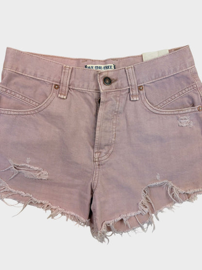 Free People Denim Shorts, Size 24