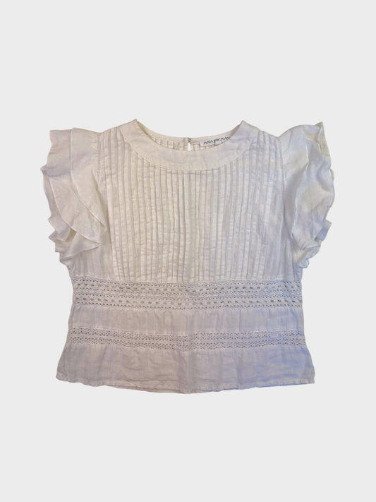 Maia Bergman Linen Top, Size XS