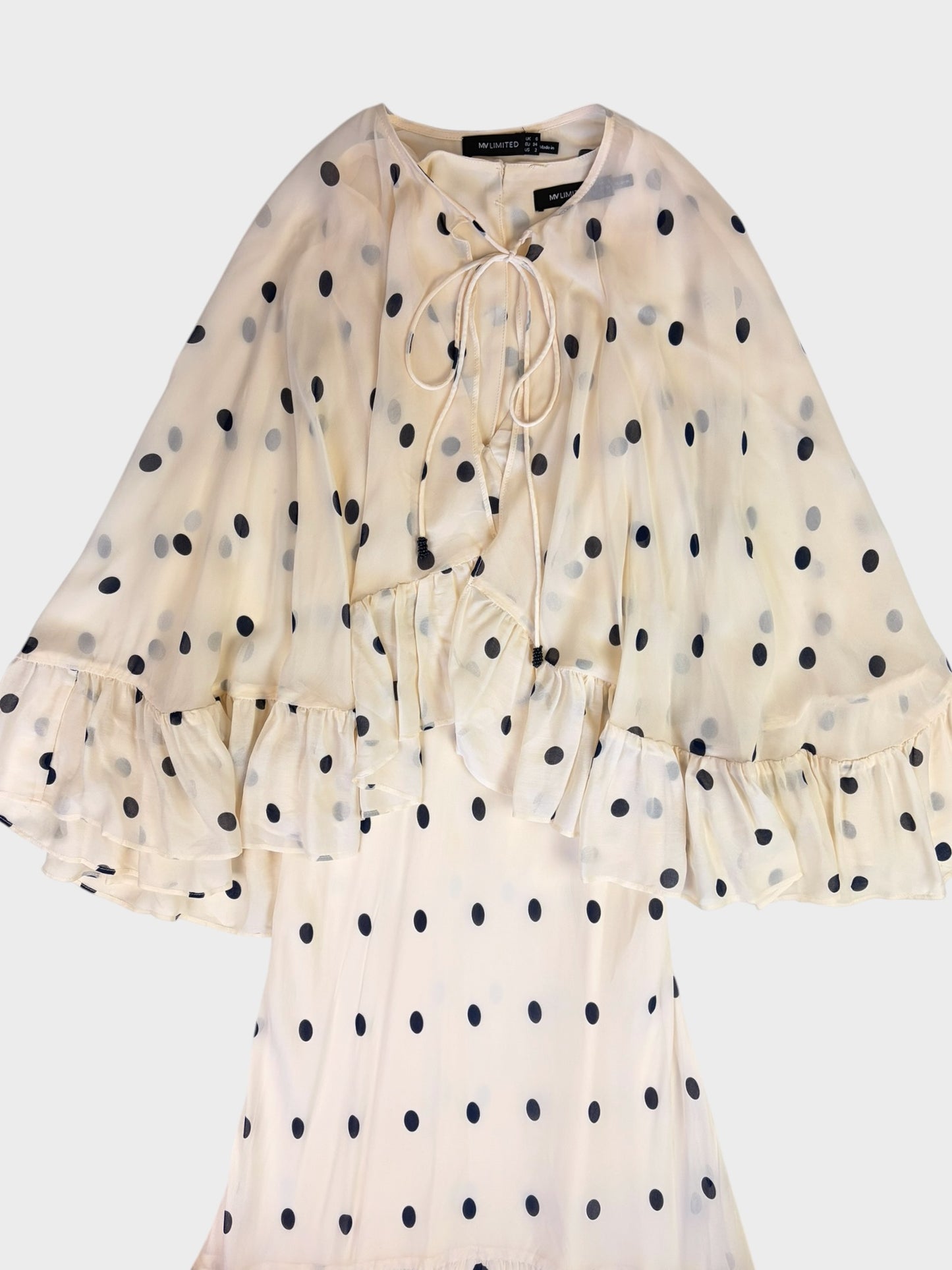 Mint Velvet MV Limited Cape Dress, Size 6