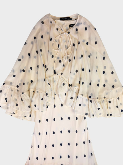 Mint Velvet MV Limited Cape Dress, Size 6