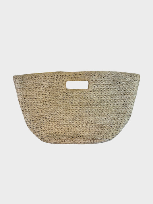 The White Company Raffia Bag
