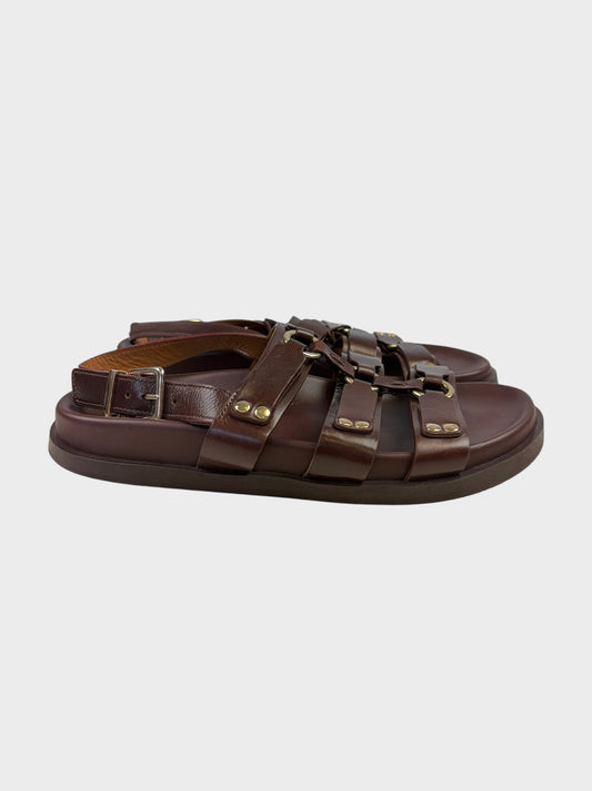 Sezane Sandals, Size 38