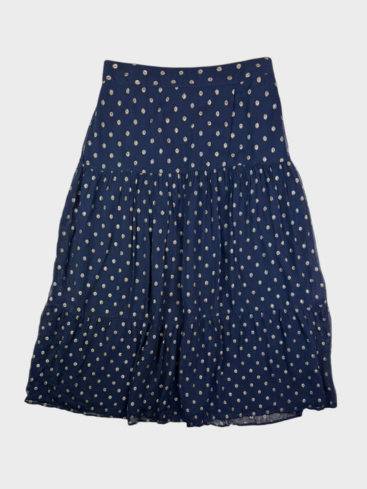 Crew Clothing Spot Skirt, Size 10