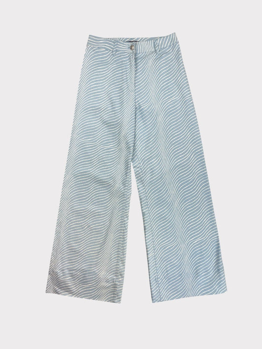 French Connection Wide Leg Trousers, Size 10 & 12, RRP £75