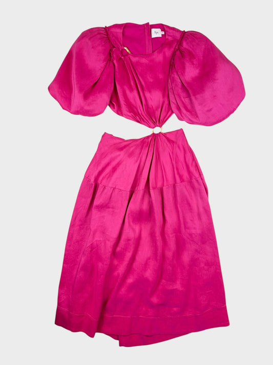 Aje Linen Dress, Size 14