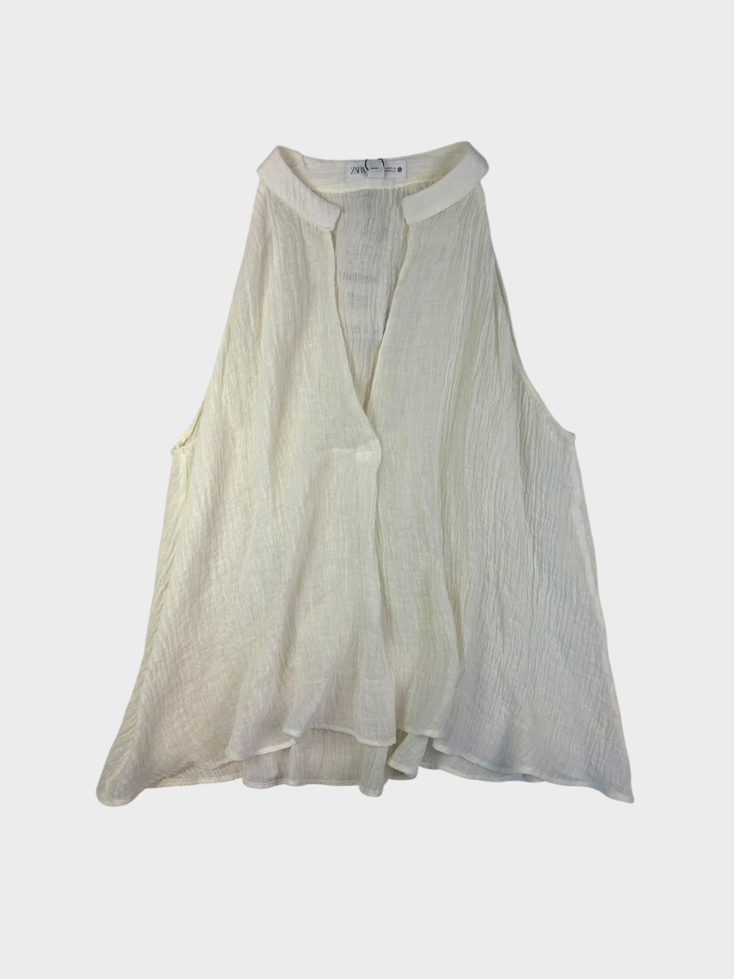 Zara Linen Top, Size XS, BNWT