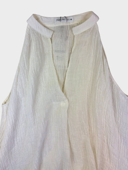 Zara Linen Top, Size XS, BNWT