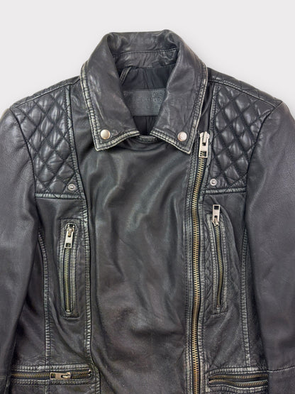 All Saints Leather Jacket, Size 10
