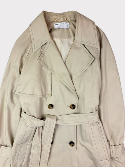 Asos Design Trench Coat, Size 10 Tall