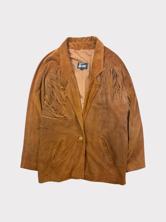 Vintage Comint Suede Jacket, Size M, fits a size 12 or 10 Oversized