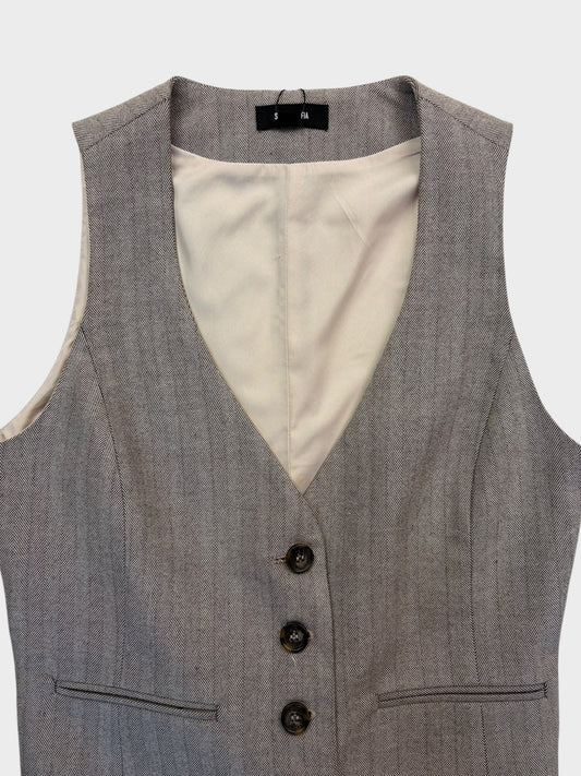 Saint + Sofia Waistcoat, Size 10, BNWT