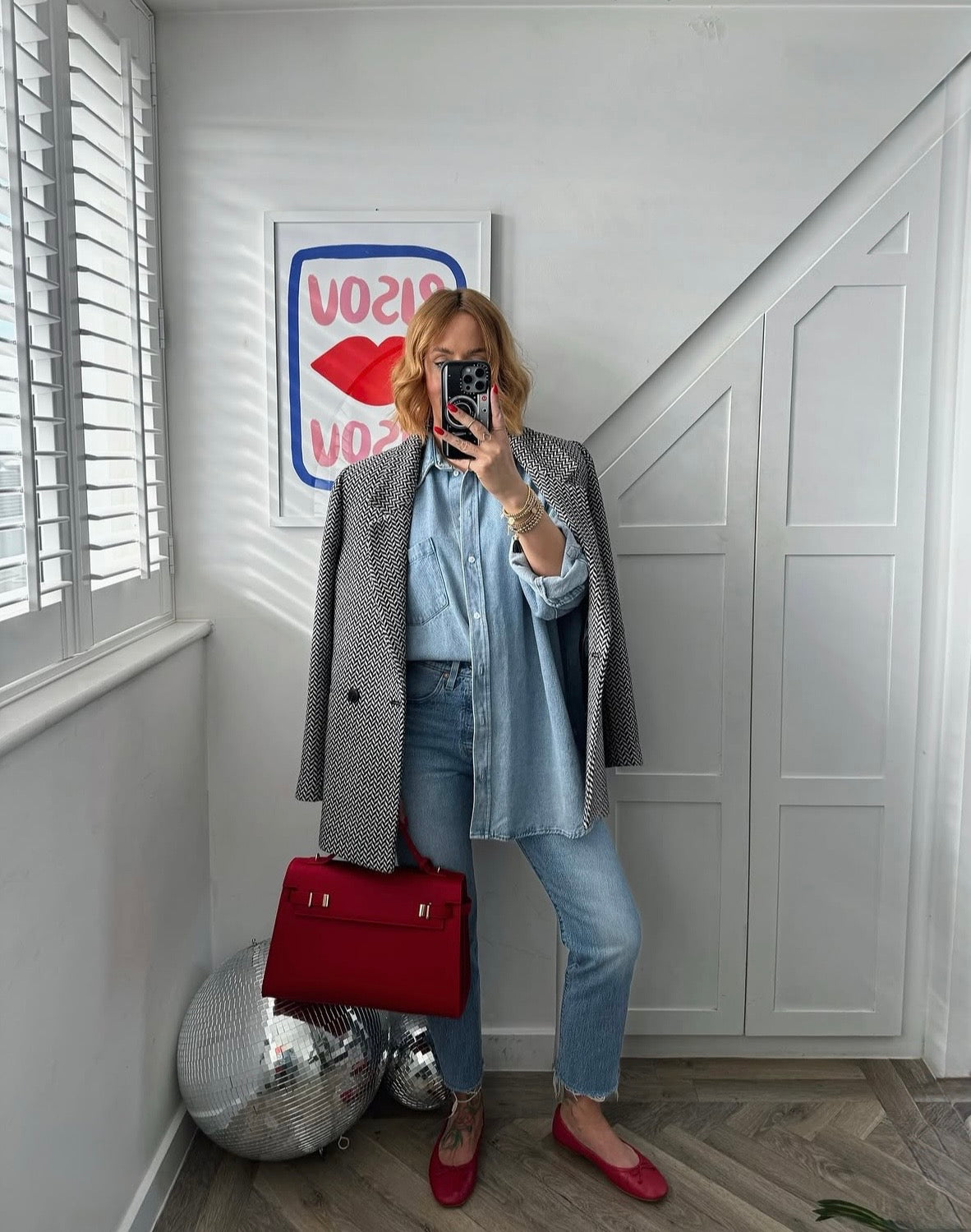 Anine Bing Blazer, Fits an oversized 10 or a size 12 or 14
