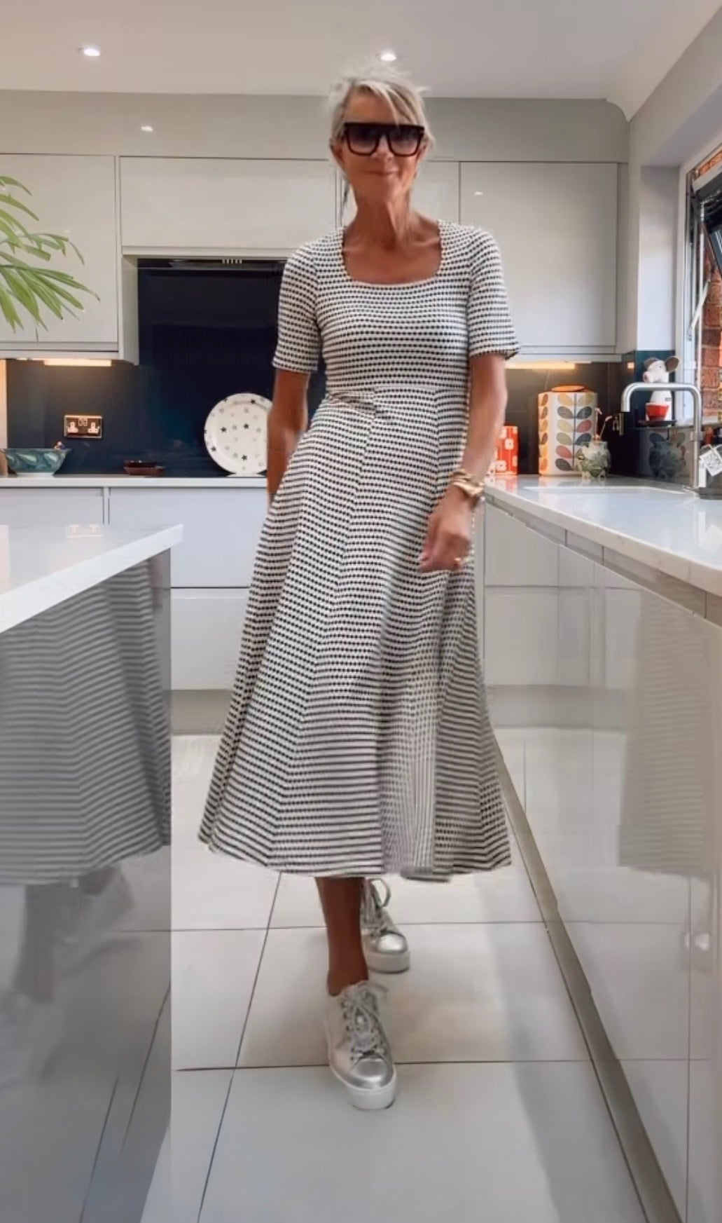 Saint + Sofia Dress, Size 8