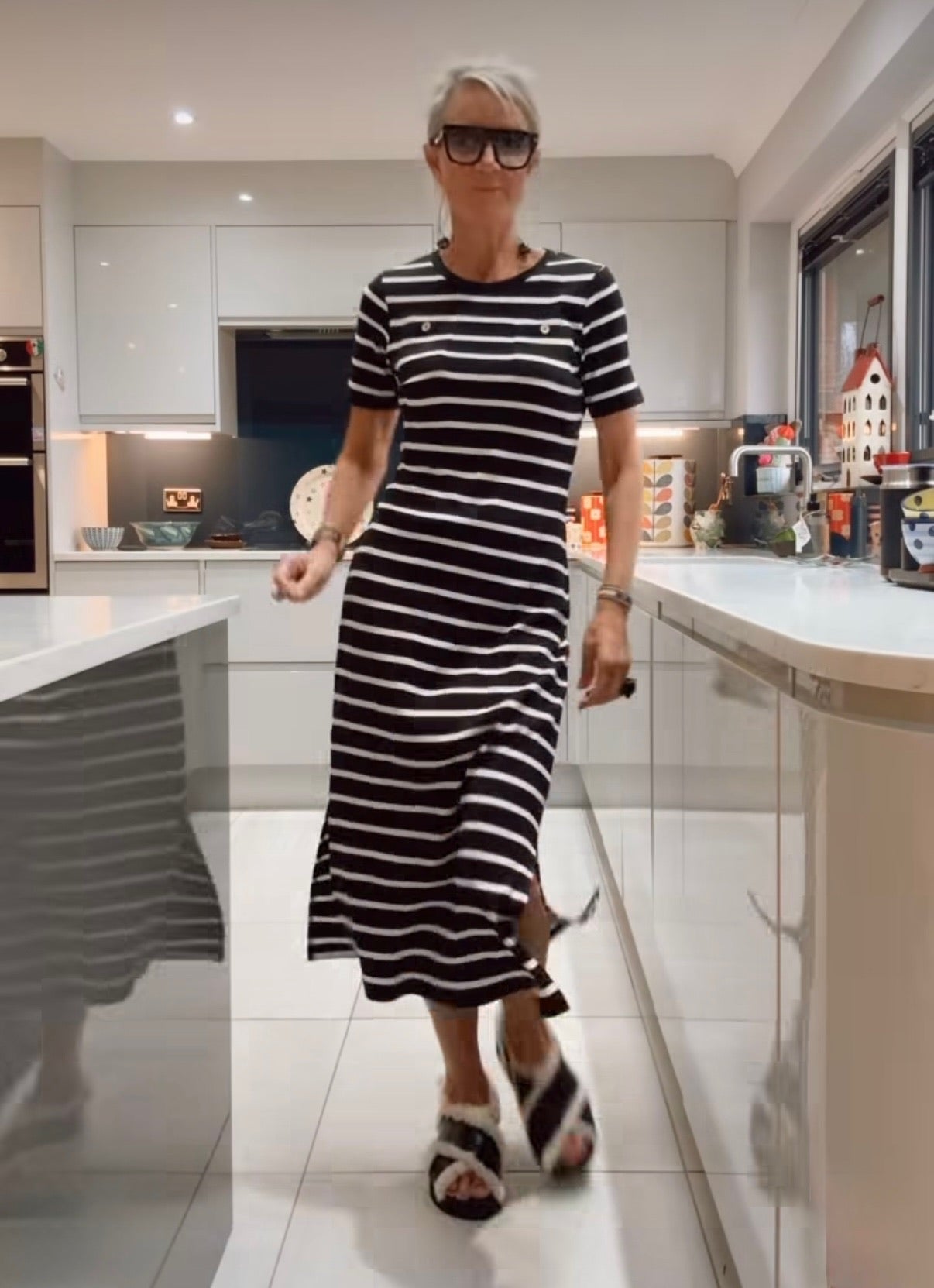 Saint + Sofia Dress, Size 8