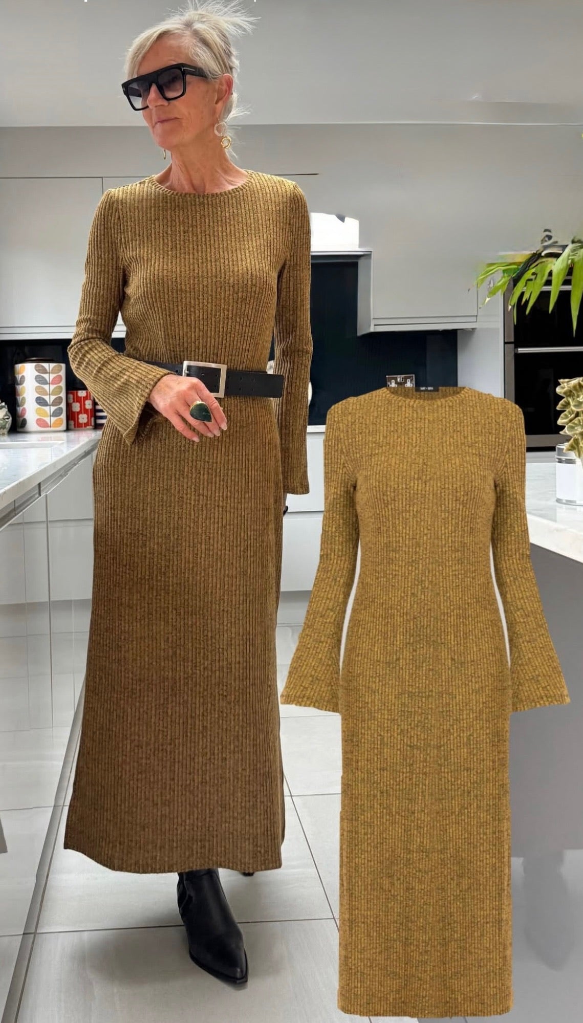 Saint + Sofia Dress, Size 8